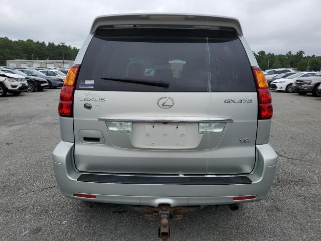 JTJBT20X940041755 - 2004 LEXUS GX 470 SILVER photo 6