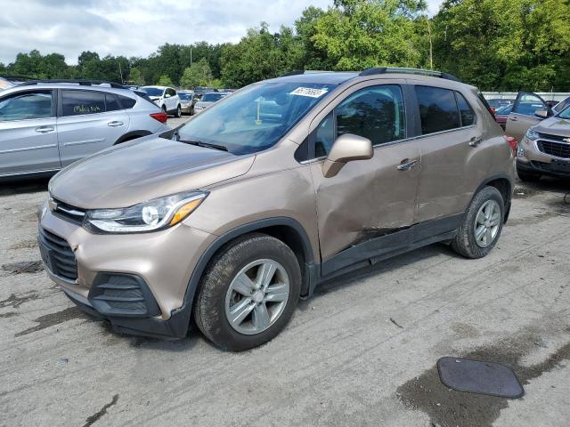 3GNCJLSB7JL264399 - 2018 CHEVROLET TRAX 1LT TAN photo 1