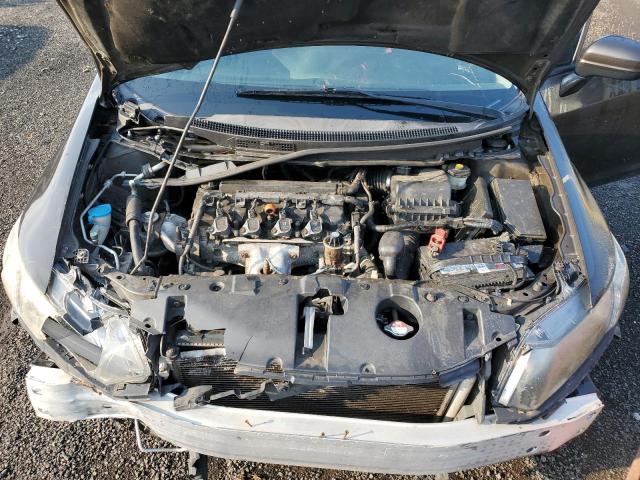 2HGFB2F93EH523524 - 2014 HONDA CIVIC EXL ყავისფერი ფოტო 11