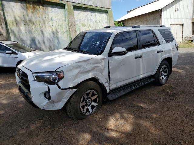 JTEZU5JR1K5211831 - 2019 TOYOTA 4RUNNER SR5 WHITE photo 1