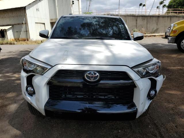 JTEZU5JR1K5211831 - 2019 TOYOTA 4RUNNER SR5 WHITE photo 5