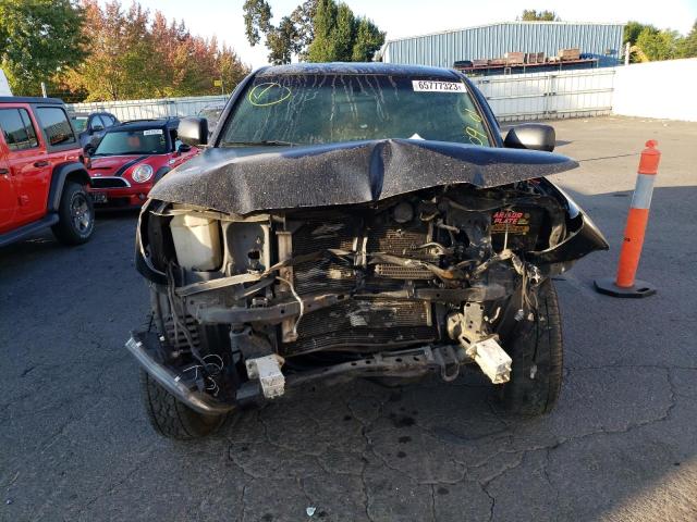 5TEJU62N55Z127323 - 2005 TOYOTA TACOMA DOUBLE CAB PRERUNNER BLACK photo 5