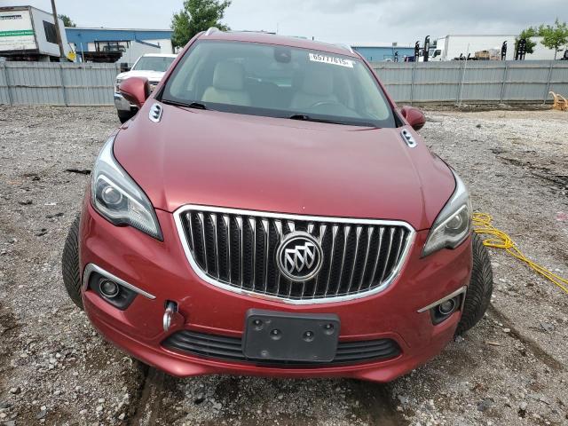 LRBFXFSX4HD021343 - 2017 BUICK ENVISION PREMIUM II Tünd qırmızı foto 5