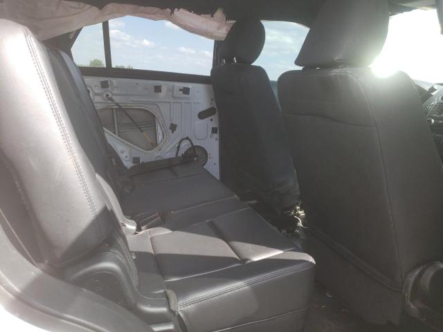 1FM5K8AR6JGC75324 - 2018 FORD EXPLORER POLICE INTERCEPTOR თეთრი ფოტო 10