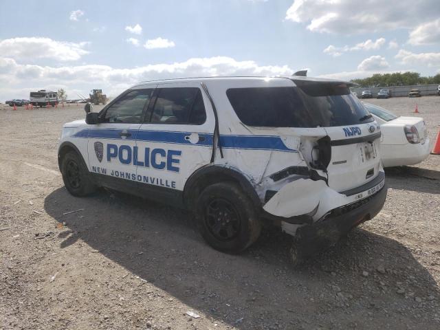 1FM5K8AR6JGC75324 - 2018 FORD EXPLORER POLICE INTERCEPTOR თეთრი ფოტო 2
