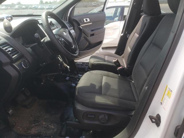 1FM5K8AR6JGC75324 - 2018 FORD EXPLORER POLICE INTERCEPTOR თეთრი ფოტო 7