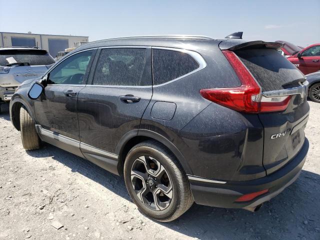 7FARW1H98JE054569 - 2018 HONDA CR-V TOURING GRAY photo 2