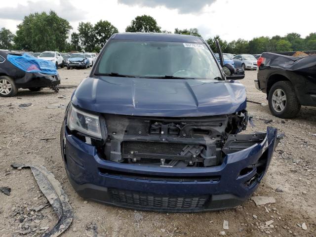 1FM5K8AR5HGC48416 - 2017 FORD EXPLORER POLICE INTERCEPTOR 蓝色 照片 5