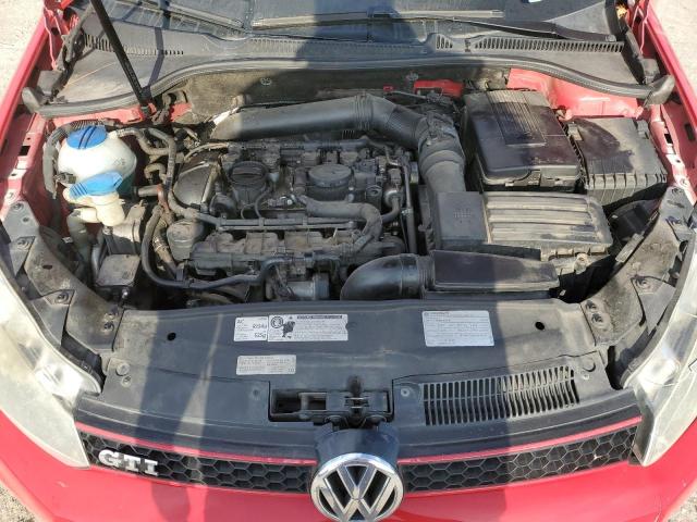 WVWHV7AJ6CW190750 - 2012 VOLKSWAGEN GTI 红色 照片 11