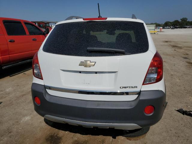 3GNAL2EK0ES670348 - 2014 CHEVROLET CAPTIVA LS WHITE photo 6