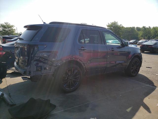 1FM5K7D82KGA50428 - 2019 FORD EXPLORER XLT 蓝色 照片 3