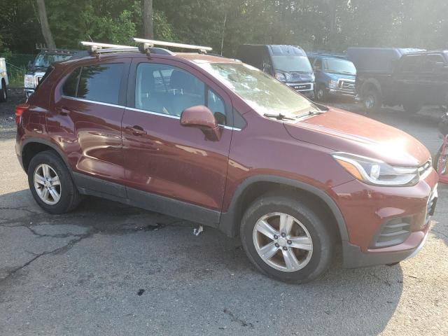 3GNCJPSB5HL147180 - 2017 CHEVROLET TRAX 1LT MAROON photo 4