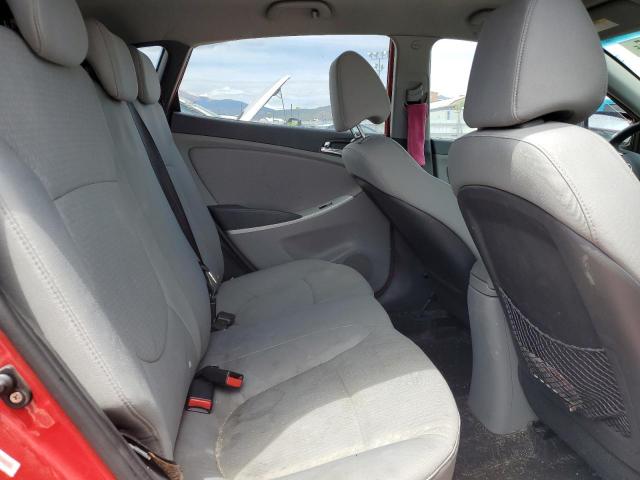 KMHCU5AE1CU024731 - 2012 HYUNDAI ACCENT GLS RED photo 10
