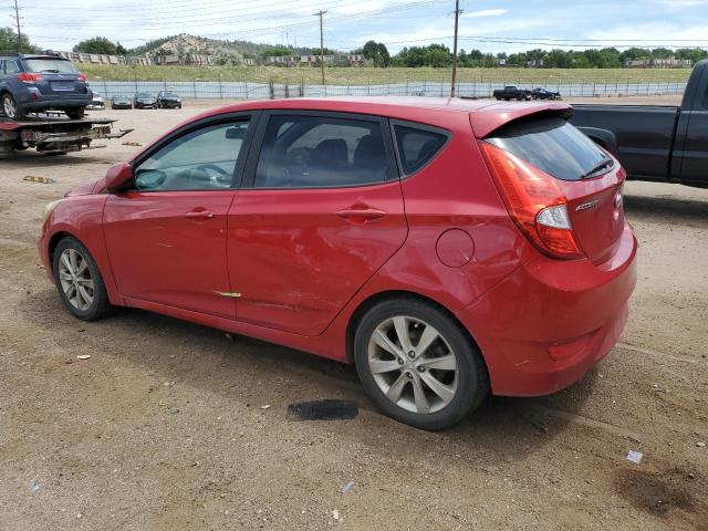 KMHCU5AE1CU024731 - 2012 HYUNDAI ACCENT GLS RED photo 2