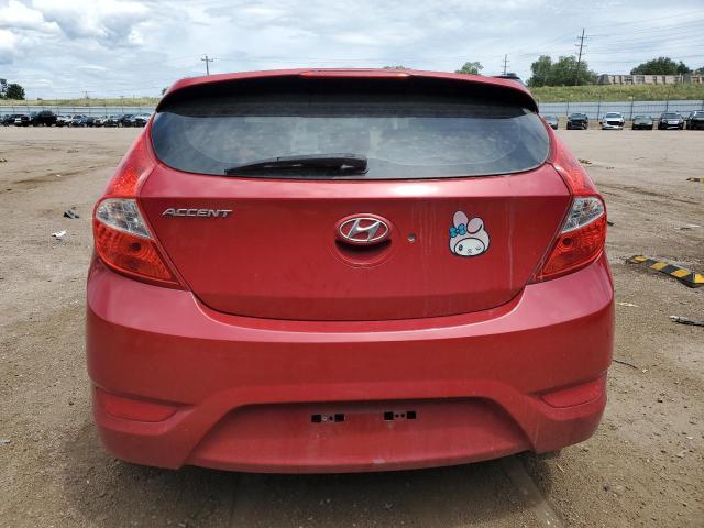 KMHCU5AE1CU024731 - 2012 HYUNDAI ACCENT GLS RED photo 6