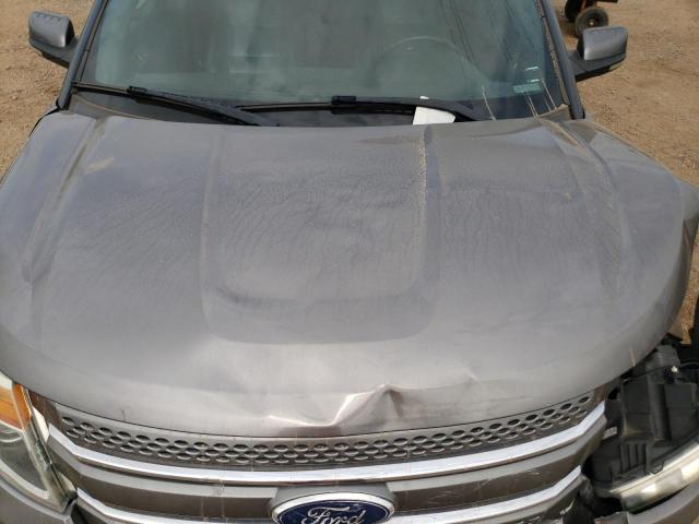 1FMHK7F84BGA69704 - 2011 FORD EXPLORER LIMITED GRAY photo 12