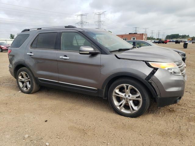 1FMHK7F84BGA69704 - 2011 FORD EXPLORER LIMITED GRAY photo 4