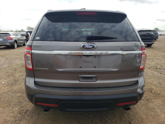 1FMHK7F84BGA69704 - 2011 FORD EXPLORER LIMITED GRAY photo 6