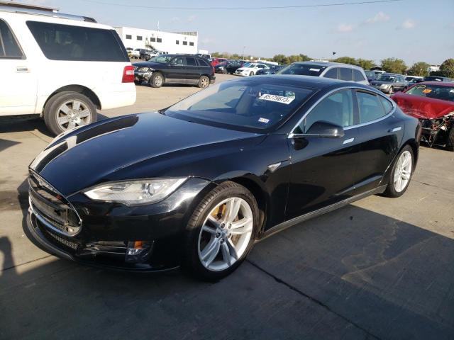 5YJSA1S14EFP30522 - 2014 TESLA MODEL S BLACK photo 1