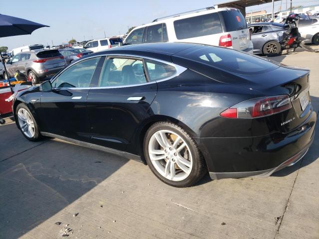 5YJSA1S14EFP30522 - 2014 TESLA MODEL S BLACK photo 2