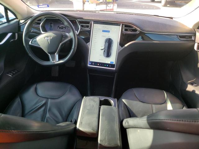 5YJSA1S14EFP30522 - 2014 TESLA MODEL S BLACK photo 8