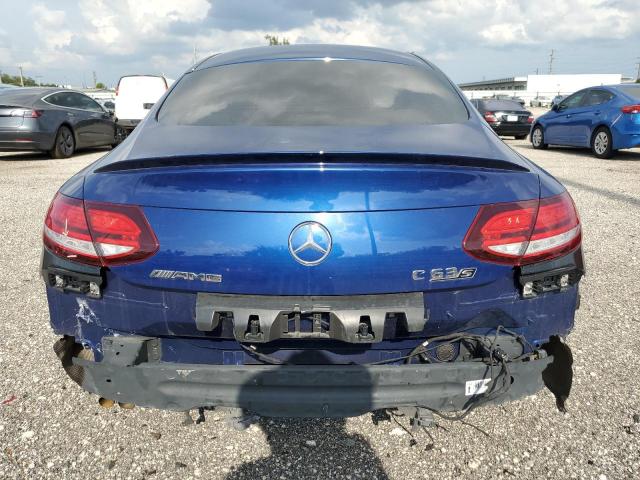 WDDWJ8HB3KF860718 - 2019 MERCEDES-BENZ C 63 AMG-S BLUE photo 6