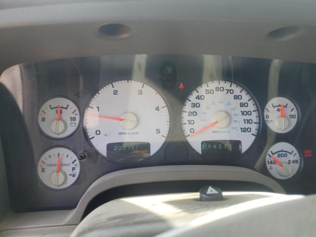 3D7KS28C05G824134 - 2005 DODGE RAM 2500 ST WHITE photo 9