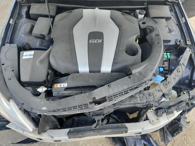 KMHGC4DD2CU186305 - 2012 HYUNDAI GENESIS 3.8L Bleu photo 11