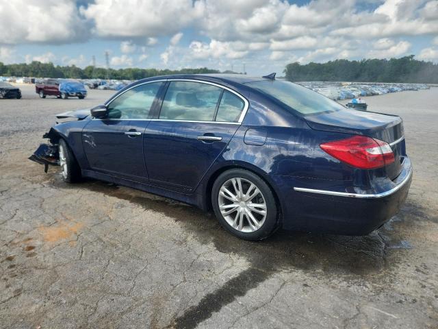 KMHGC4DD2CU186305 - 2012 HYUNDAI GENESIS 3.8L Bleu photo 2