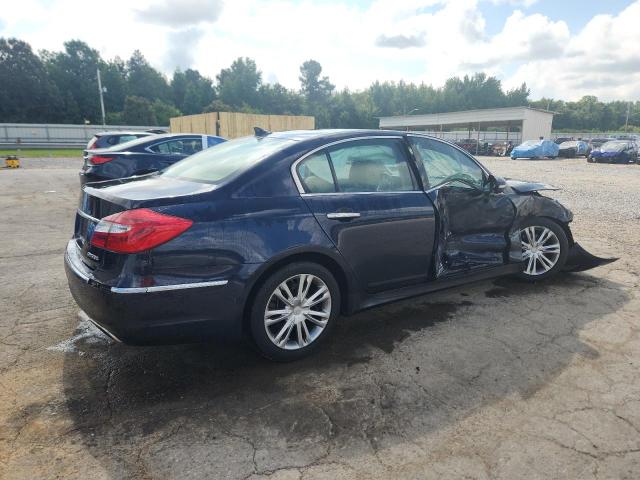 KMHGC4DD2CU186305 - 2012 HYUNDAI GENESIS 3.8L Bleu photo 3