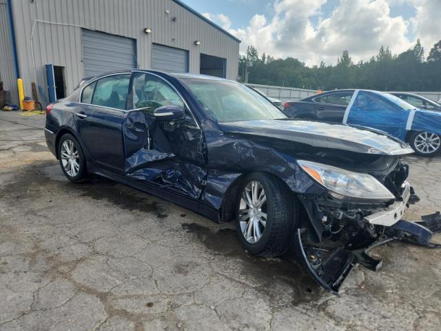 KMHGC4DD2CU186305 - 2012 HYUNDAI GENESIS 3.8L Bleu photo 4