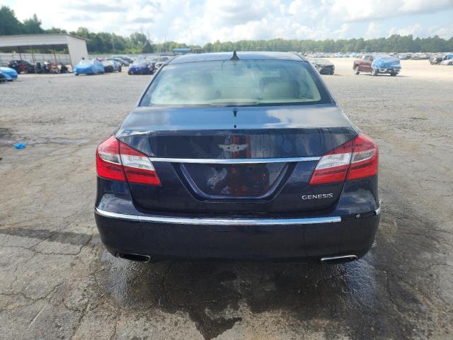 KMHGC4DD2CU186305 - 2012 HYUNDAI GENESIS 3.8L Bleu photo 6