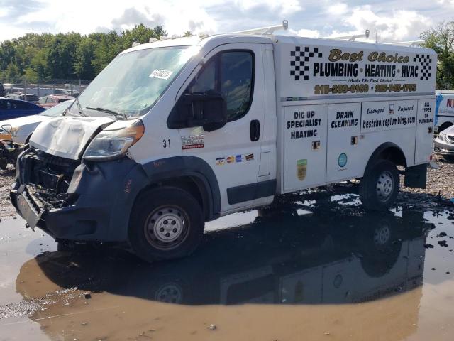 3C7WRVKG8JE148237 - 2018 RAM PROMASTER 3500 STANDARD Սպիտակ լուսանկար 1