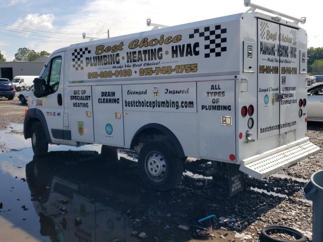 3C7WRVKG8JE148237 - 2018 RAM PROMASTER 3500 STANDARD Սպիտակ լուսանկար 2