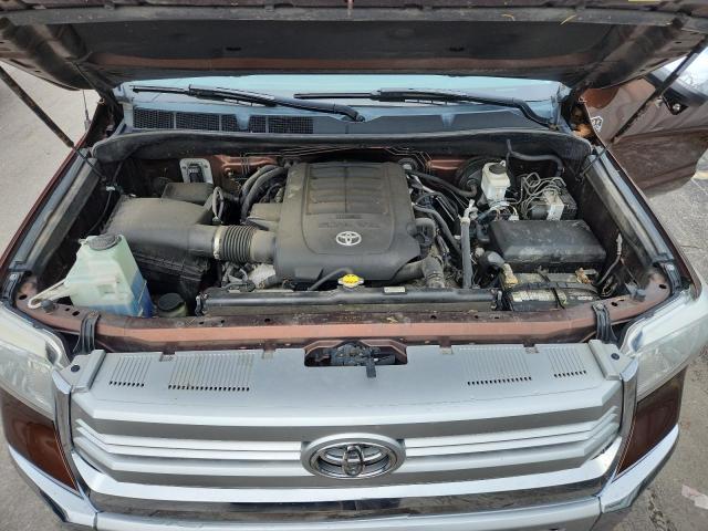 5TFAW5F19EX349866 - 2014 TOYOTA TUNDRA CREWMAX PLATINUM Qəhvəyi foto 11