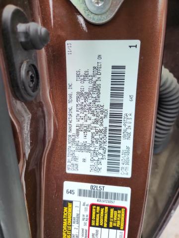 5TFAW5F19EX349866 - 2014 TOYOTA TUNDRA CREWMAX PLATINUM Qəhvəyi foto 12