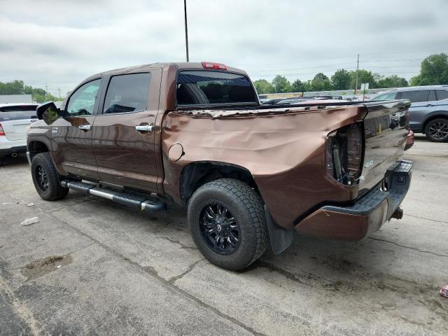 5TFAW5F19EX349866 - 2014 TOYOTA TUNDRA CREWMAX PLATINUM Qəhvəyi foto 2