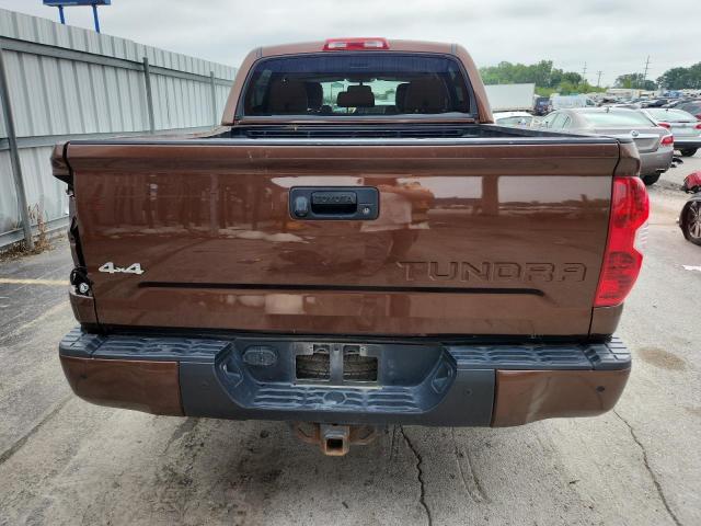 5TFAW5F19EX349866 - 2014 TOYOTA TUNDRA CREWMAX PLATINUM Qəhvəyi foto 6