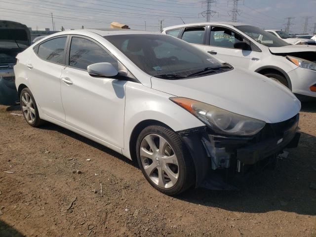 5NPDH4AE4BH001248 - 2011 HYUNDAI ELANTRA GLS WHITE photo 4