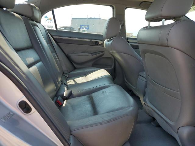 1HGFA16998L003686 - 2008 HONDA CIVIC EXL ვერცხლისფერი ფოტო 10