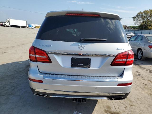 4JGDF6EE5HA859416 - 2017 MERCEDES-BENZ GLS 450 4MATIC SILVER photo 6