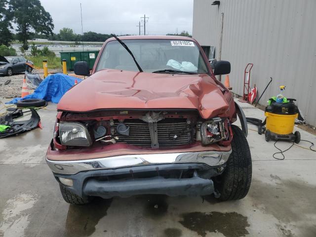 5TESM92N91Z862502 - 2001 TOYOTA TACOMA XTRACAB PRERUNNER Rojo foto 5