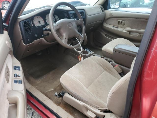 5TESM92N91Z862502 - 2001 TOYOTA TACOMA XTRACAB PRERUNNER Rojo foto 8