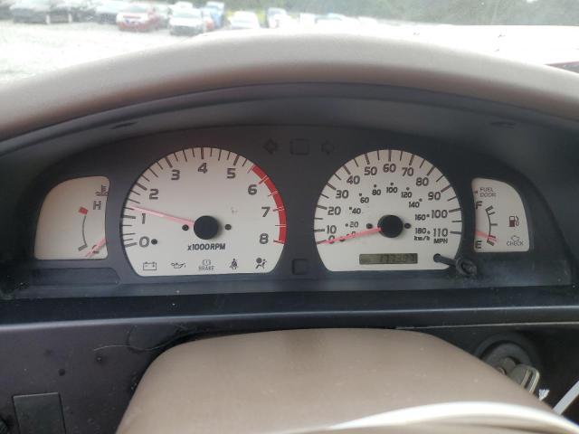 5TESM92N91Z862502 - 2001 TOYOTA TACOMA XTRACAB PRERUNNER Rojo foto 9