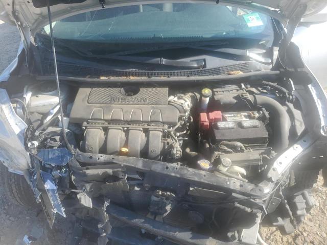 3N1AB7AP1JY273767 - 2018 NISSAN SENTRA S SILVER photo 12