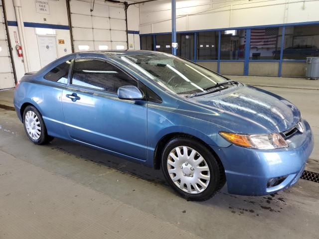 2HGFG12677H580755 - 2007 HONDA CIVIC LX BLUE photo 4