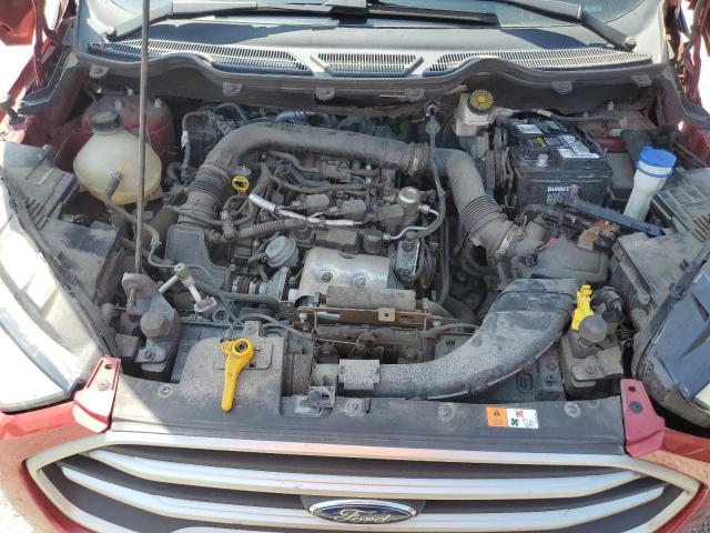 MAJ3P1TE3JC203640 - 2018 FORD ECOSPORT SE Қызыл фото 12