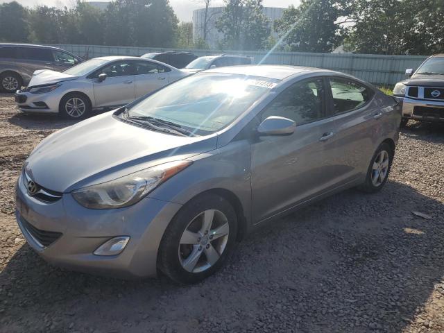 KMHDH4AE3DU936796 - 2013 HYUNDAI ELANTRA GLS SILVER photo 1