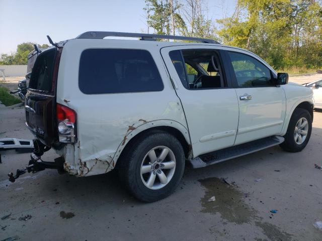 5N1BA0ND5EN610564 - 2014 NISSAN ARMADA SV WHITE photo 3