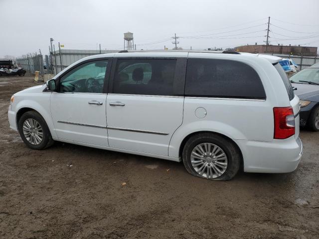 2C4RC1GG0ER109109 - 2014 CHRYSLER TOWN & COU LIMITED WHITE photo 2